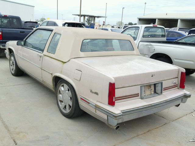 1G6CD1151J4211559 - 1988 CADILLAC DEVILLE CREAM photo 3