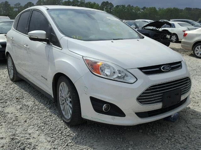 1FADP5BU0DL552876 - 2013 FORD C-MAX SEL WHITE photo 1