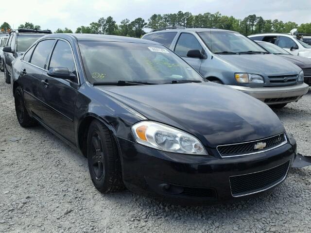 2G1WD58C269168370 - 2006 CHEVROLET IMPALA SUP BLACK photo 1