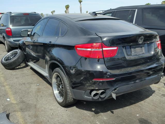 5UXFG43599L223636 - 2009 BMW X6 XDRIVE3 BLACK photo 3