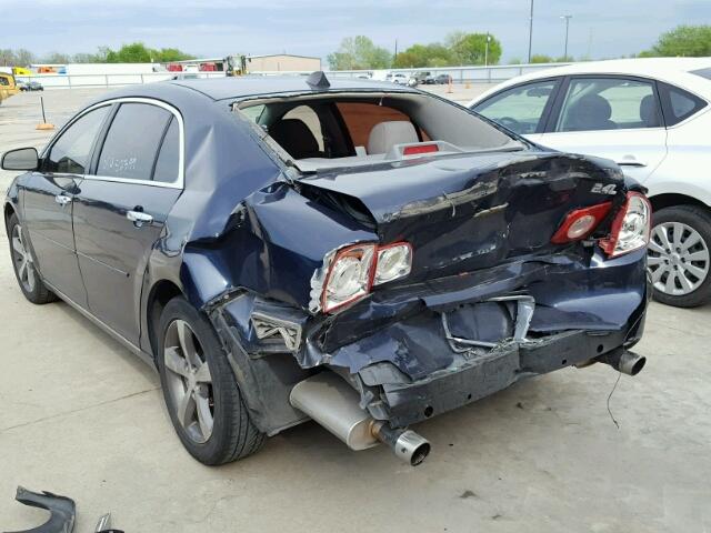 1G1ZC5E04CF245172 - 2012 CHEVROLET MALIBU 1LT 蓝色 照片 3