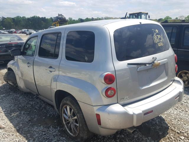 3GNDA13D48S601491 - 2008 CHEVROLET HHR LS SILVER photo 3