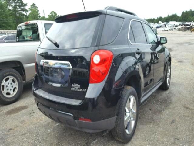 2GNALCEKXE6202714 - 2014 CHEVROLET EQUINOX LT BLACK photo 4