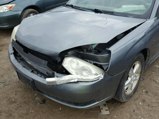 1G1ZT64824F213335 - 2004 CHEVROLET MALIBU MAX 灰色 照片 10