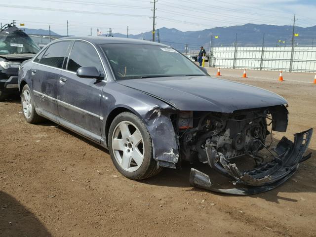 WAUML44E04N025217 - 2004 AUDI A8 L QUATT GRAY photo 1