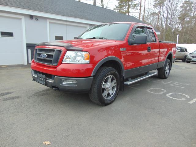 1FTPX14595FB04948 - 2005 FORD F150 RED photo 1