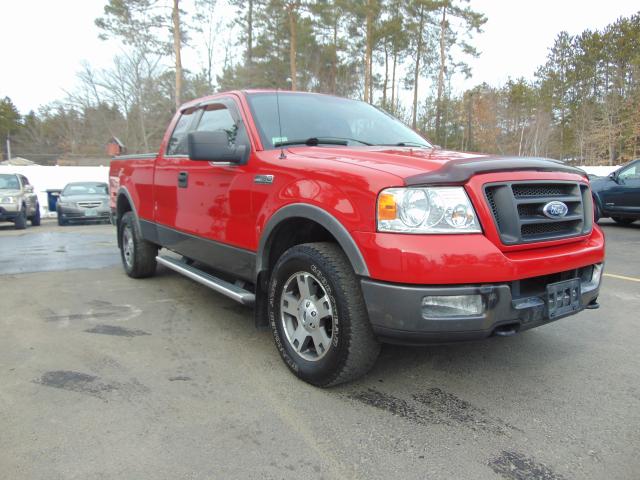 1FTPX14595FB04948 - 2005 FORD F150 RED photo 2