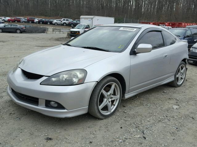 JH4DC53046S022662 - 2006 ACURA RSX TYPE-S SILVER photo 2