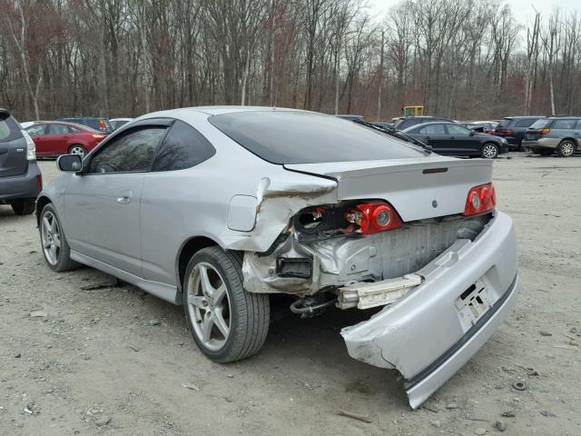 JH4DC53046S022662 - 2006 ACURA RSX TYPE-S SILVER photo 3