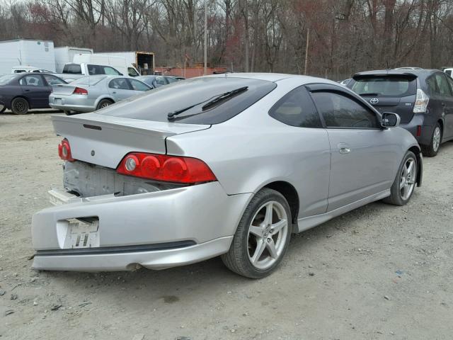 JH4DC53046S022662 - 2006 ACURA RSX TYPE-S SILVER photo 4