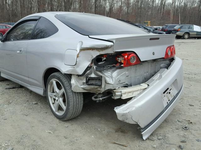 JH4DC53046S022662 - 2006 ACURA RSX TYPE-S SILVER photo 9