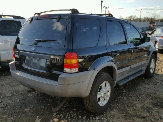 1FMYU04111KF86185 - 2001 FORD ESCAPE XLT BLACK photo 4