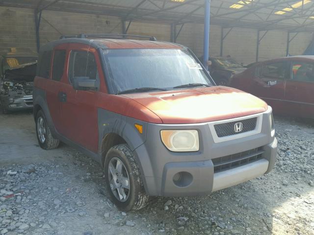 5J6YH18593L014784 - 2003 HONDA ELEMENT EX ORANGE photo 1