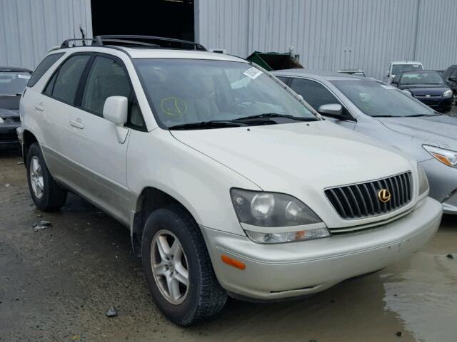 JT6HF10U5X0086661 - 1999 LEXUS RX 300 WHITE photo 1