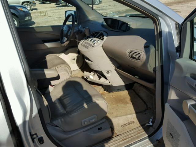 5N1BV28U84N361686 - 2004 NISSAN QUEST S SILVER photo 5