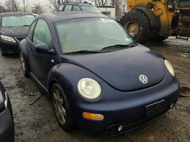 3VWDD21C51M464939 - 2001 VOLKSWAGEN NEW BEETLE 蓝色 照片 1