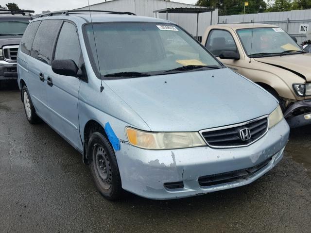 5FNRL18544B081578 - 2004 HONDA ODYSSEY LX BLUE photo 1