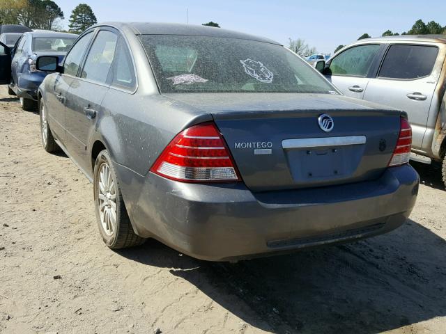 1MEFM42185G627652 - 2005 MERCURY MONTEGO PR 石墨色 照片 3