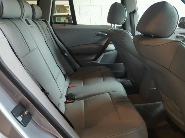 WBXPA93465WD16656 - 2005 BMW X3 3.0I SILVER photo 6