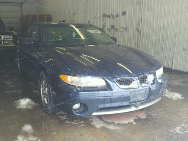 1G2WR5214YF182057 - 2000 PONTIAC GRAND PRIX BLUE photo 1