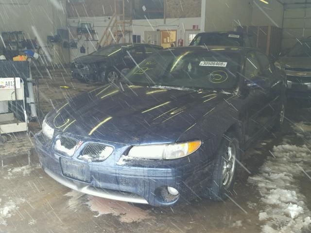 1G2WR5214YF182057 - 2000 PONTIAC GRAND PRIX BLUE photo 2