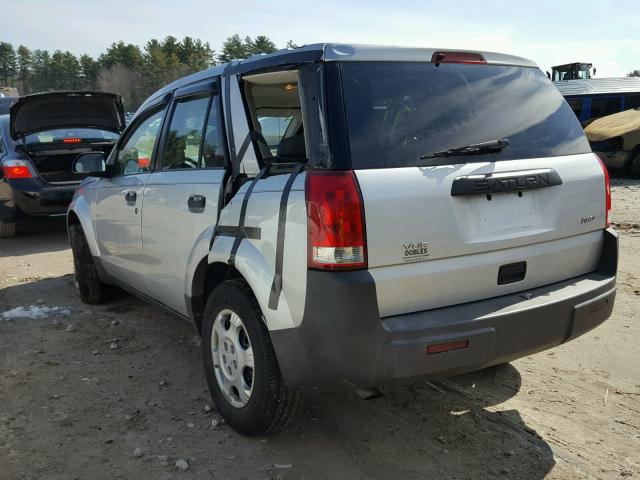 5GZCZ43D33S909818 - 2003 SATURN VUE SILVER photo 3