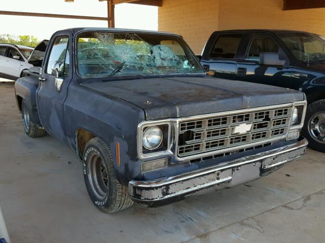 CCU148A159750 - 1978 CHEVROLET C10 CHARCOAL photo 1