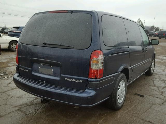 1GNDX03E54D232944 - 2004 CHEVROLET VENTURE BLUE photo 4