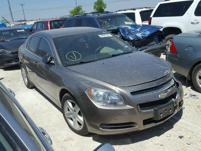 1G1ZB5EB1AF123242 - 2010 CHEVROLET MALIBU LS GRAY photo 1