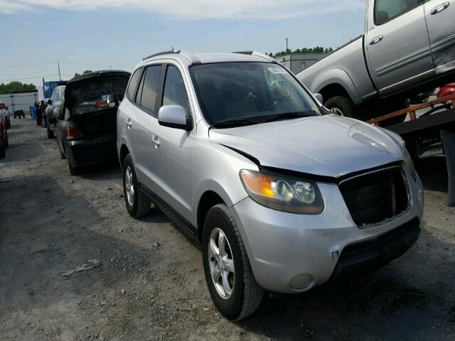 5NMSG13D37H027776 - 2007 HYUNDAI SANTA FE G SILVER photo 1