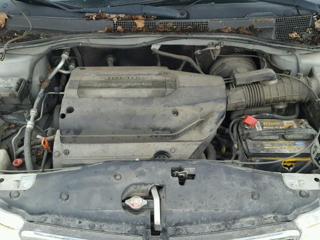 2HKRL186X2H568422 - 2002 HONDA ODYSSEY EX SILVER photo 7