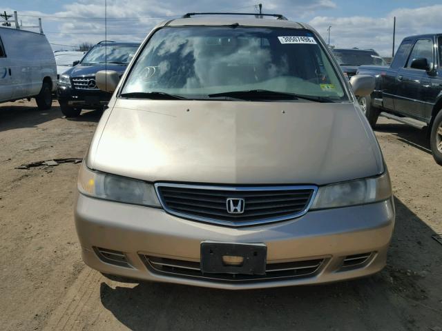 2HKRL1866XH524697 - 1999 HONDA ODYSSEY EX TAN photo 9