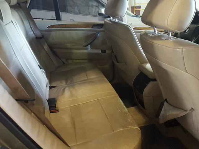 5UXFA135X4LU30464 - 2004 BMW X5 3.0I BEIGE photo 6