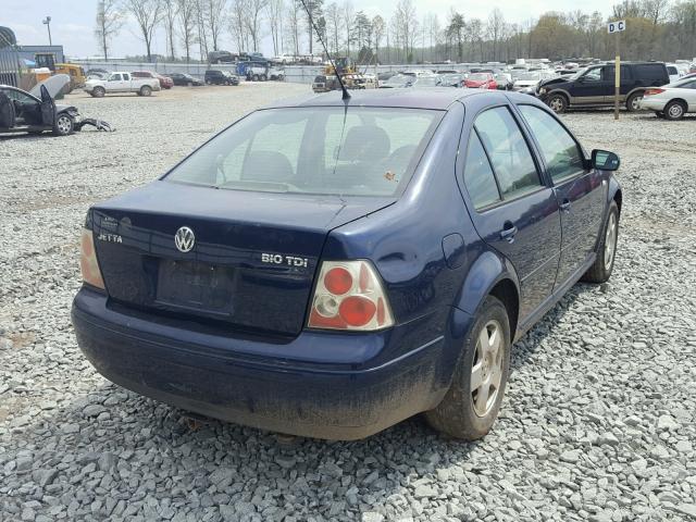 3VWRP69MX3M179674 - 2003 VOLKSWAGEN JETTA GL T BLUE photo 4