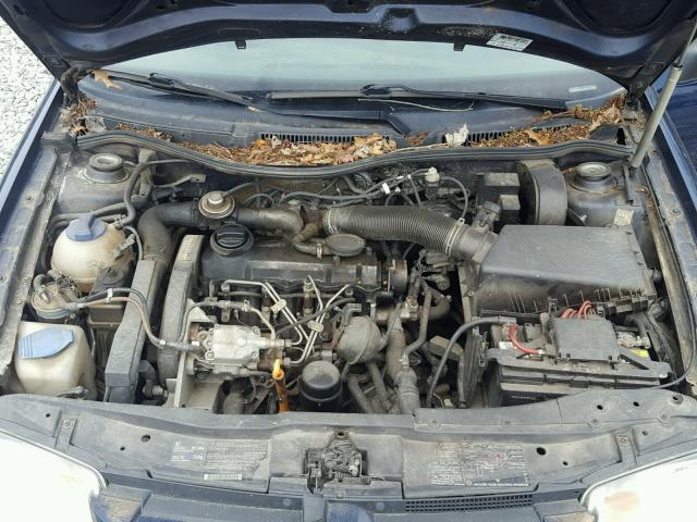 3VWRP69MX3M179674 - 2003 VOLKSWAGEN JETTA GL T BLUE photo 7