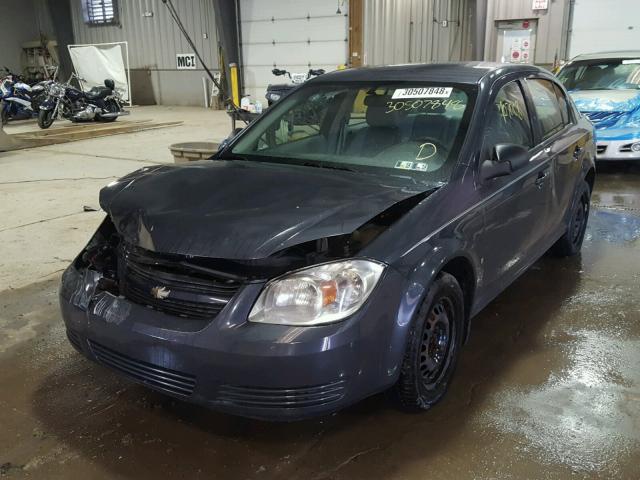 1G1AK58F587251760 - 2008 CHEVROLET COBALT LS BLUE photo 2