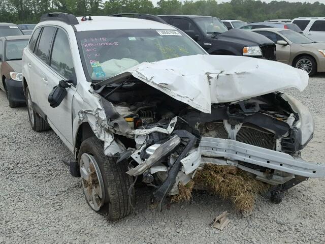 4S4BRCCC0C3244638 - 2012 SUBARU OUTBACK 2. WHITE photo 1