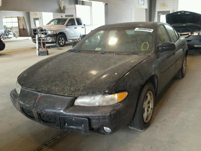 1G2WJ52J5YF121422 - 2000 PONTIAC GRAND PRIX BLACK photo 2