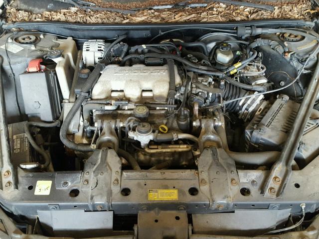 1G2WJ52J5YF121422 - 2000 PONTIAC GRAND PRIX შავი ფოტო 7
