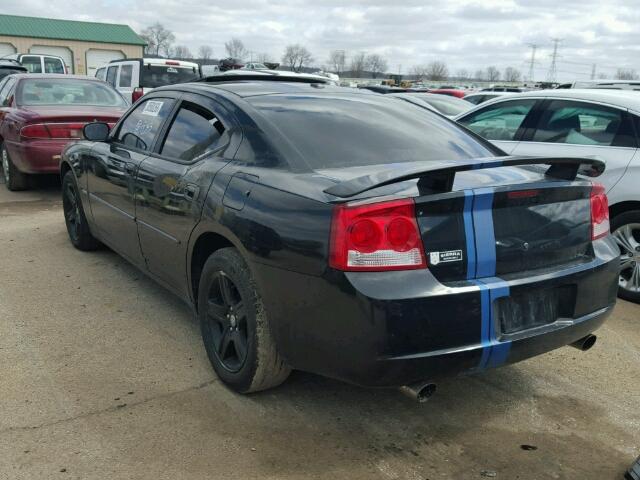 2B3CA5CT3AH177928 - 2010 DODGE CHARGER R/ BLACK photo 3