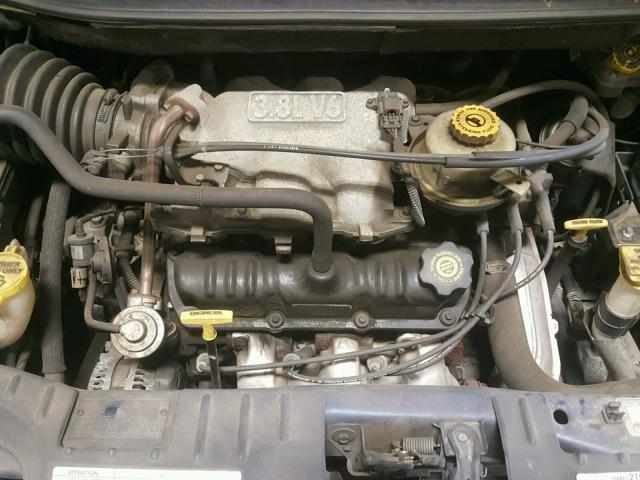 2C4GP54L81R414792 - 2001 CHRYSLER TOWN & COU BLUE photo 7