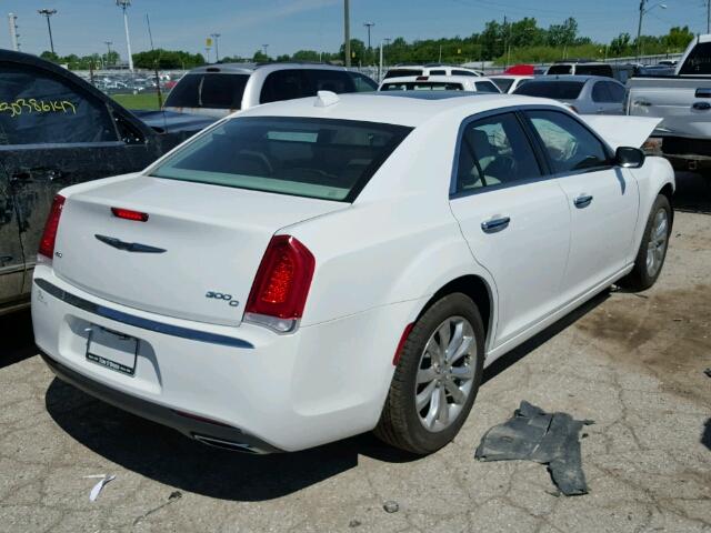 2C3CCAKG2GH343956 - 2016 CHRYSLER 300C WHITE photo 4