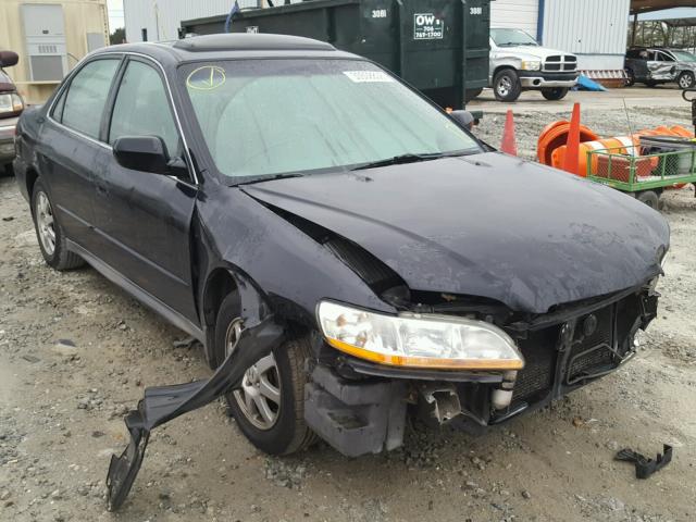 JHMCG56762C026483 - 2002 HONDA ACCORD SE BLACK photo 1