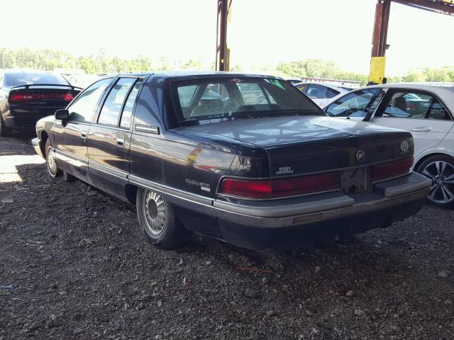 1G4BT5377PR426470 - 1993 BUICK ROADMASTER BLACK photo 3