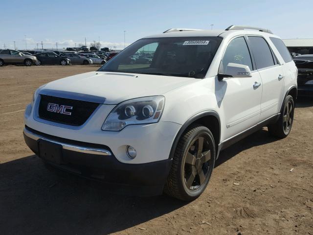 1GKLVMED0AJ178086 - 2010 GMC ACADIA SLT თეთრი ფოტო 2