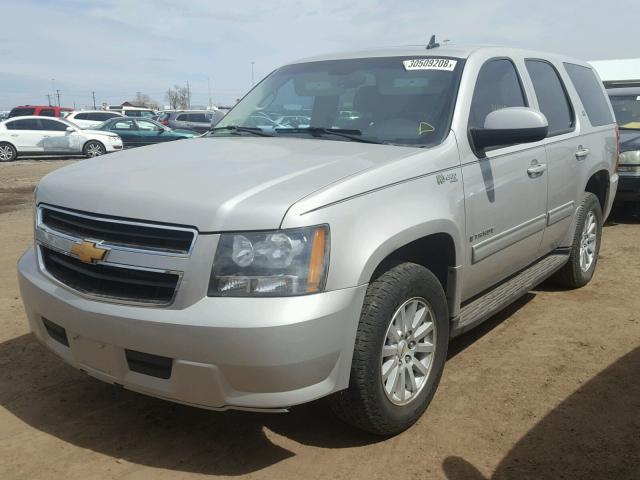 1GNFK13519R283221 - 2009 CHEVROLET TAHOE HYBR TAN photo 2