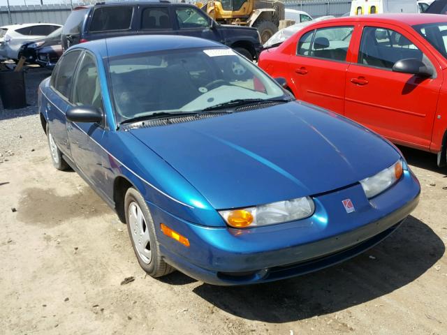 1G8ZF52802Z211360 - 2002 SATURN SL BLUE photo 1