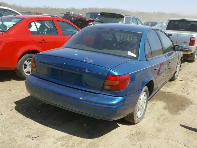 1G8ZF52802Z211360 - 2002 SATURN SL BLUE photo 4