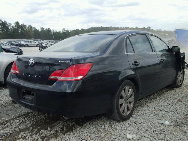 4T1BK36B15U009816 - 2005 TOYOTA AVALON XL BLACK photo 4