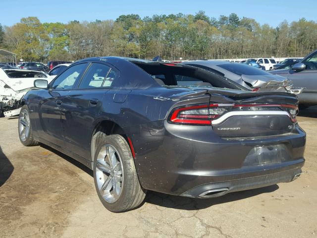 2C3CDXCT3GH355142 - 2016 DODGE CHARGER R/ GRAY photo 3